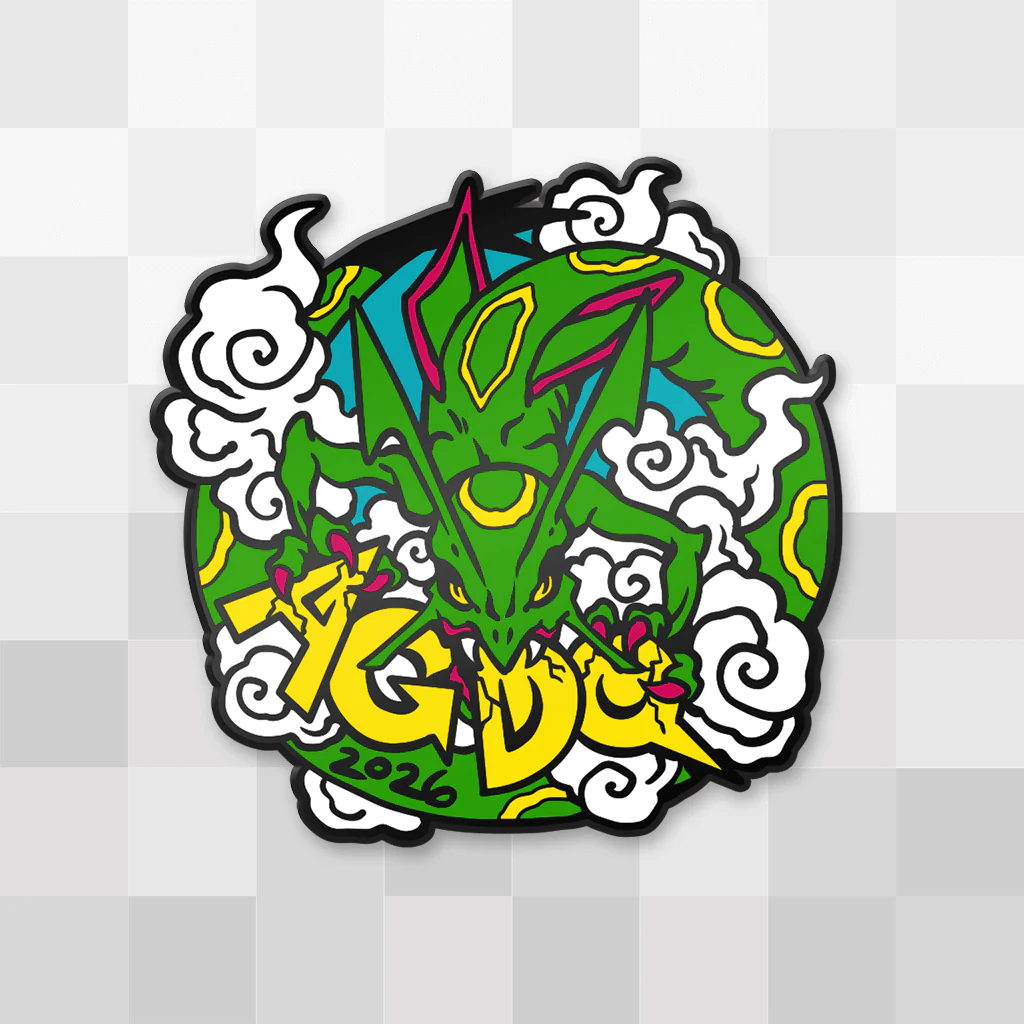 AGDQ 2026 Finale Pin: Emerald Dragon