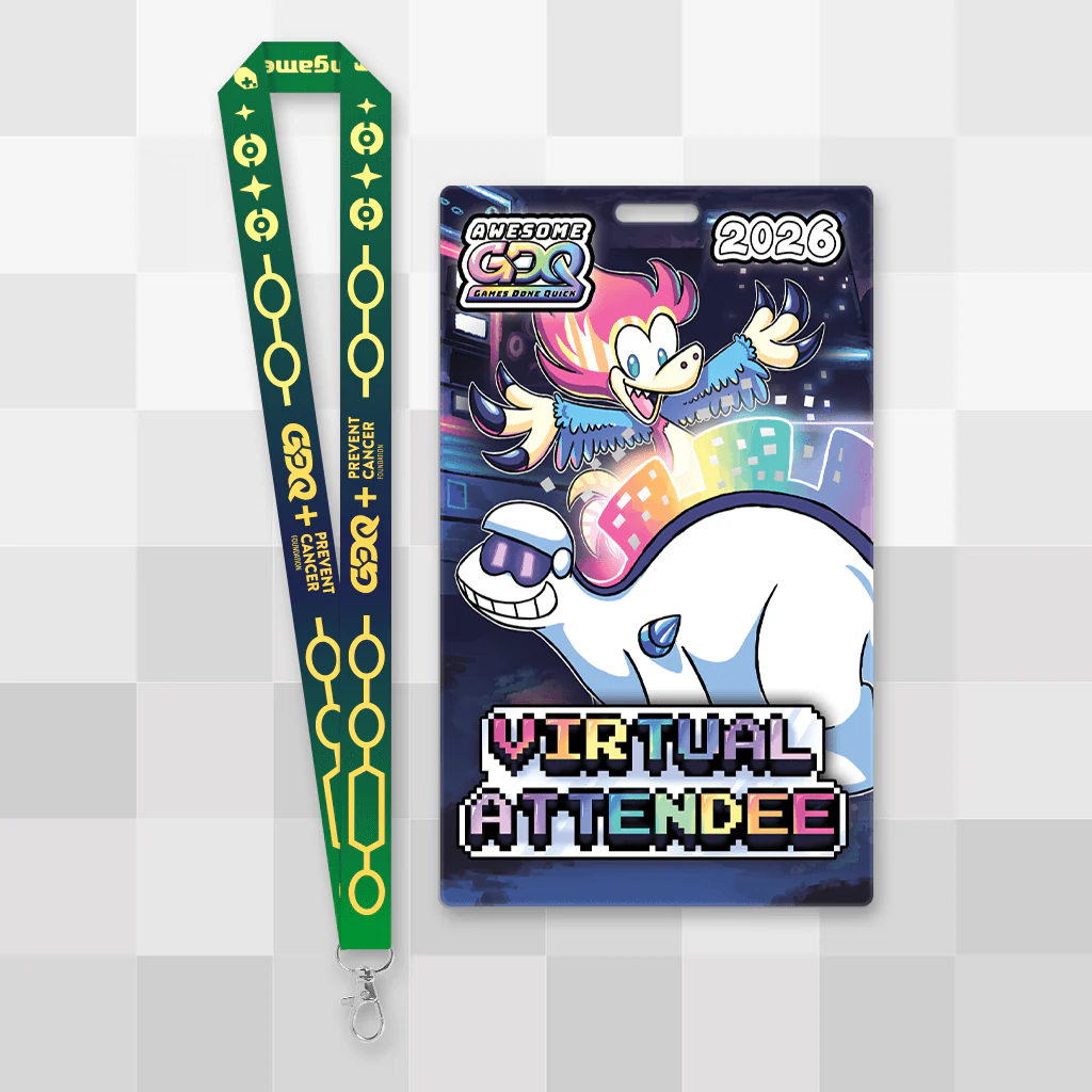 AGDQ 2026 Virtual Attendee Badge