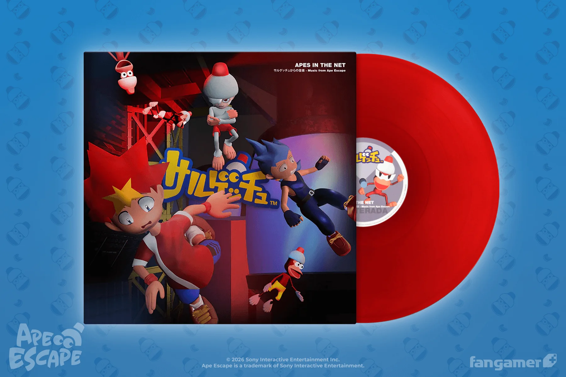 Soichi Terada - Apes in the Net Vinyl (2025 Edition) - Image 3
