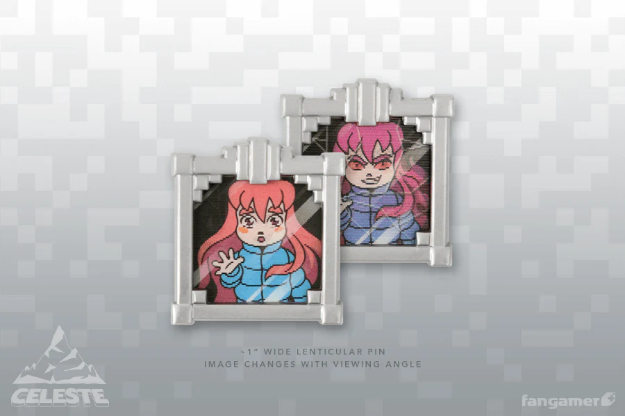 Double Mirror Lenticular Pin - Image 4
