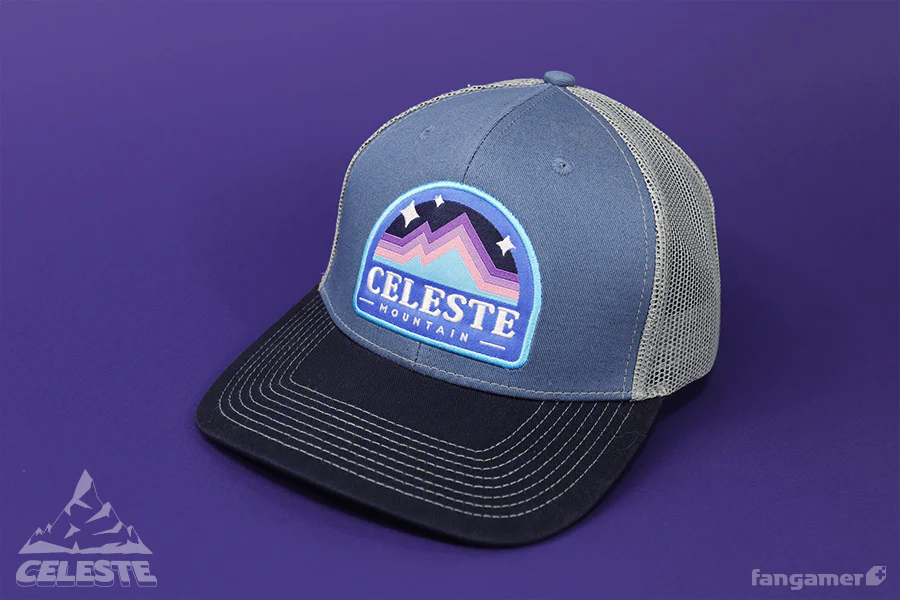 Celeste Mountain Trucker Hat - Image 4