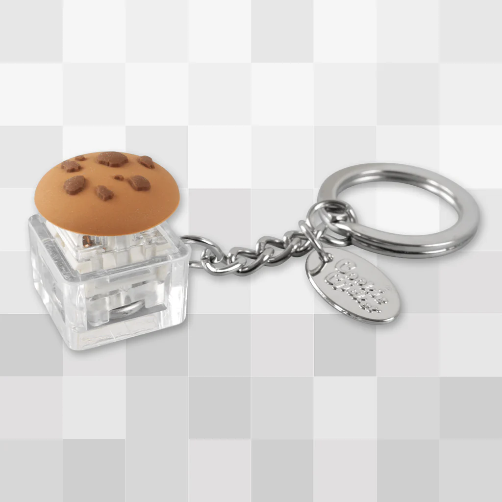 Cookie Clicker Clicker Cookie Keychain