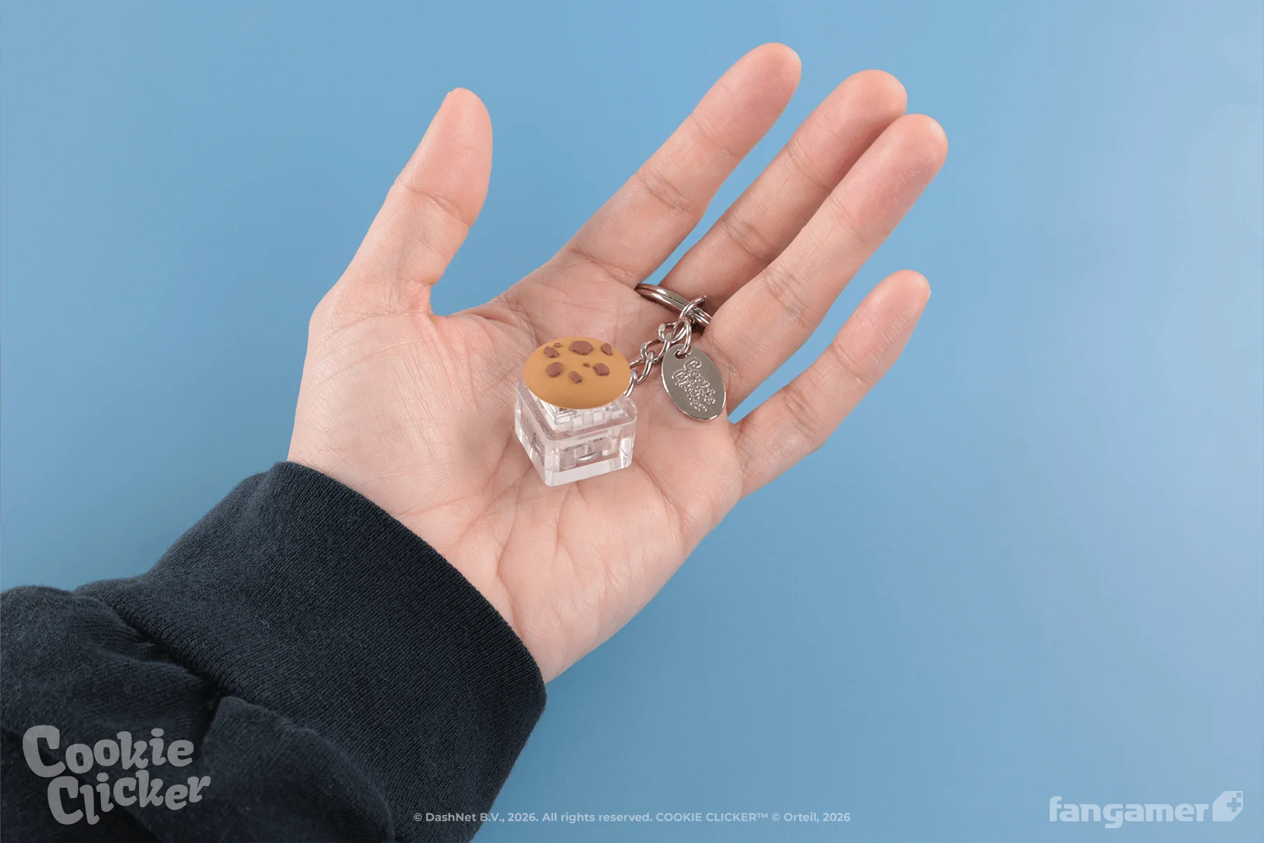 Cookie Clicker Clicker Cookie Keychain - Image 5
