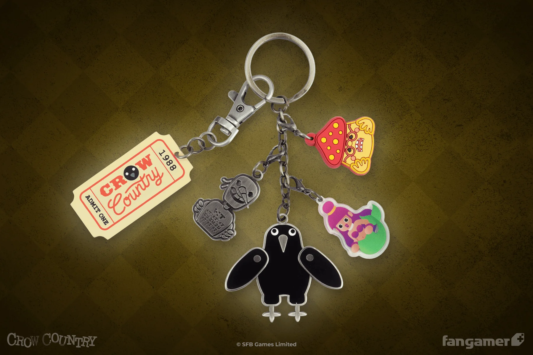 Crow Country Park Keychain - Image 3
