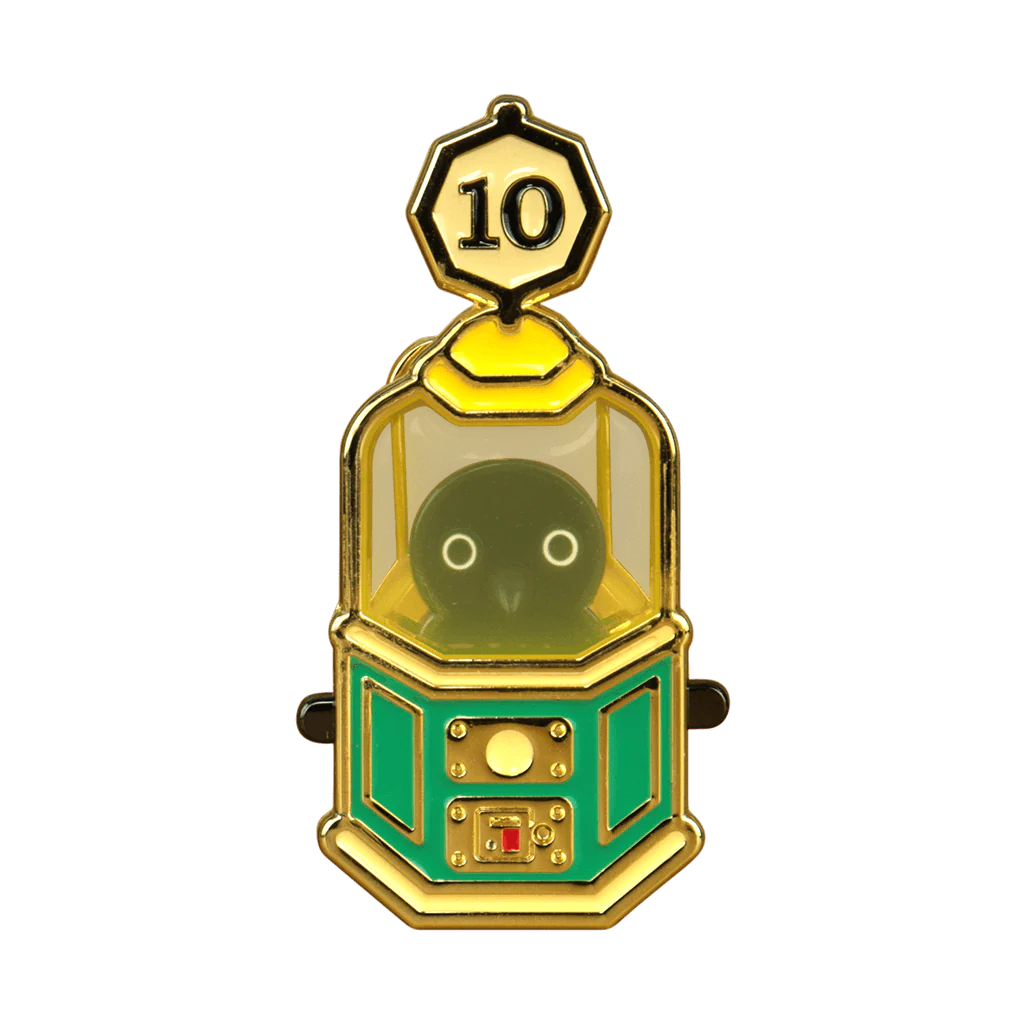 Fortune Teller Crow Sliding Pin - Image 2