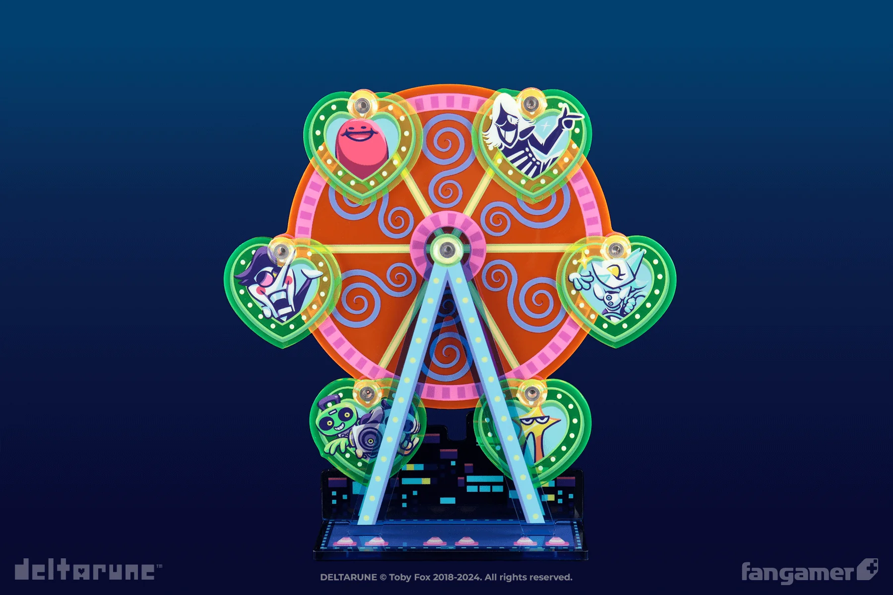 Cyber City Ferris Wheel Acrylic Standee - Image 3