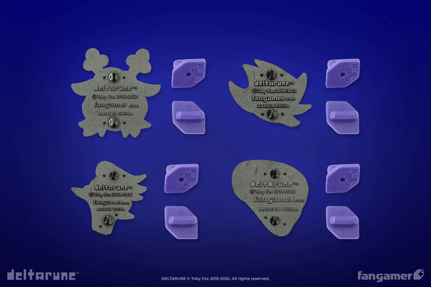 DELTARUNE Character Pin Set 3 - Image 4