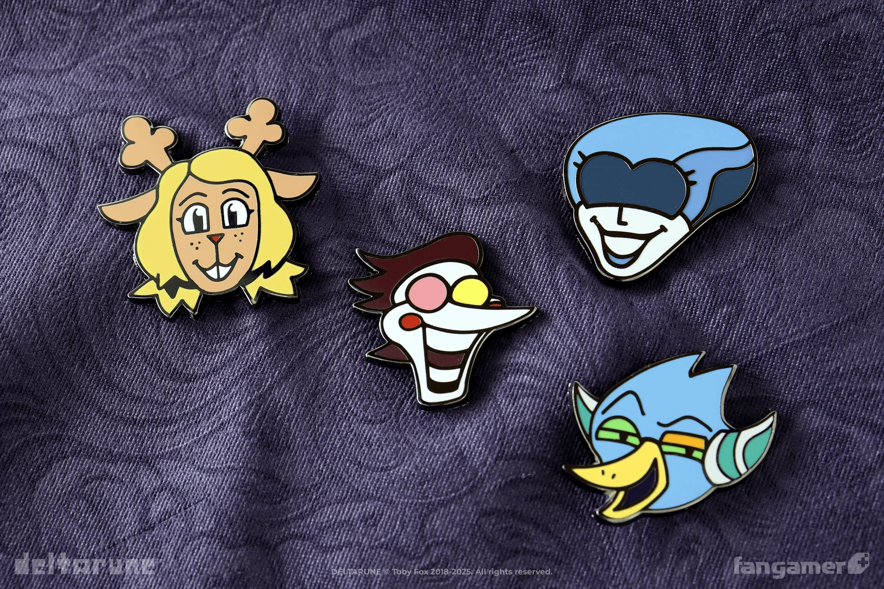 DELTARUNE Character Pin Set 3 - Image 5