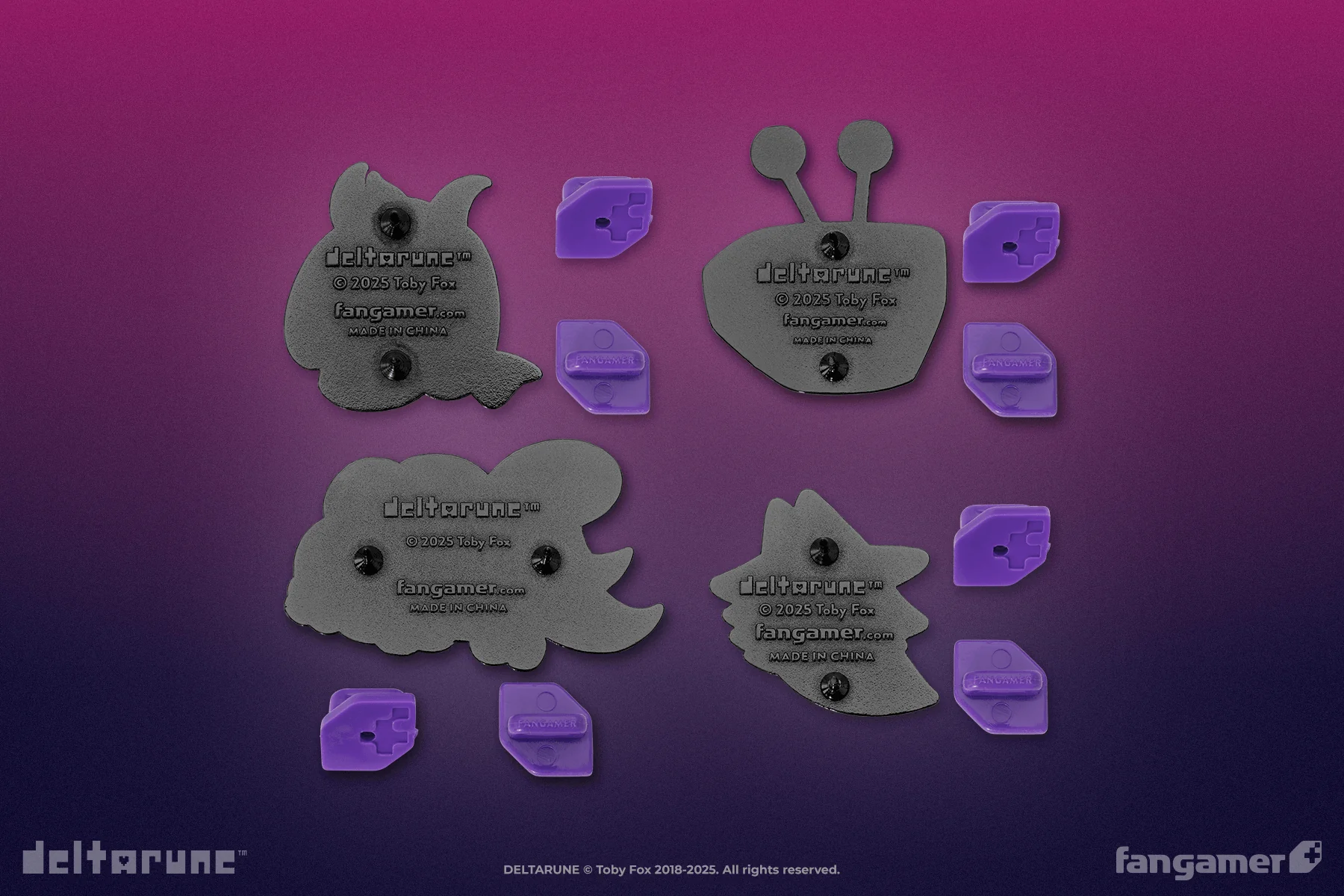 DELTARUNE Character Pin Set 4 - Image 4