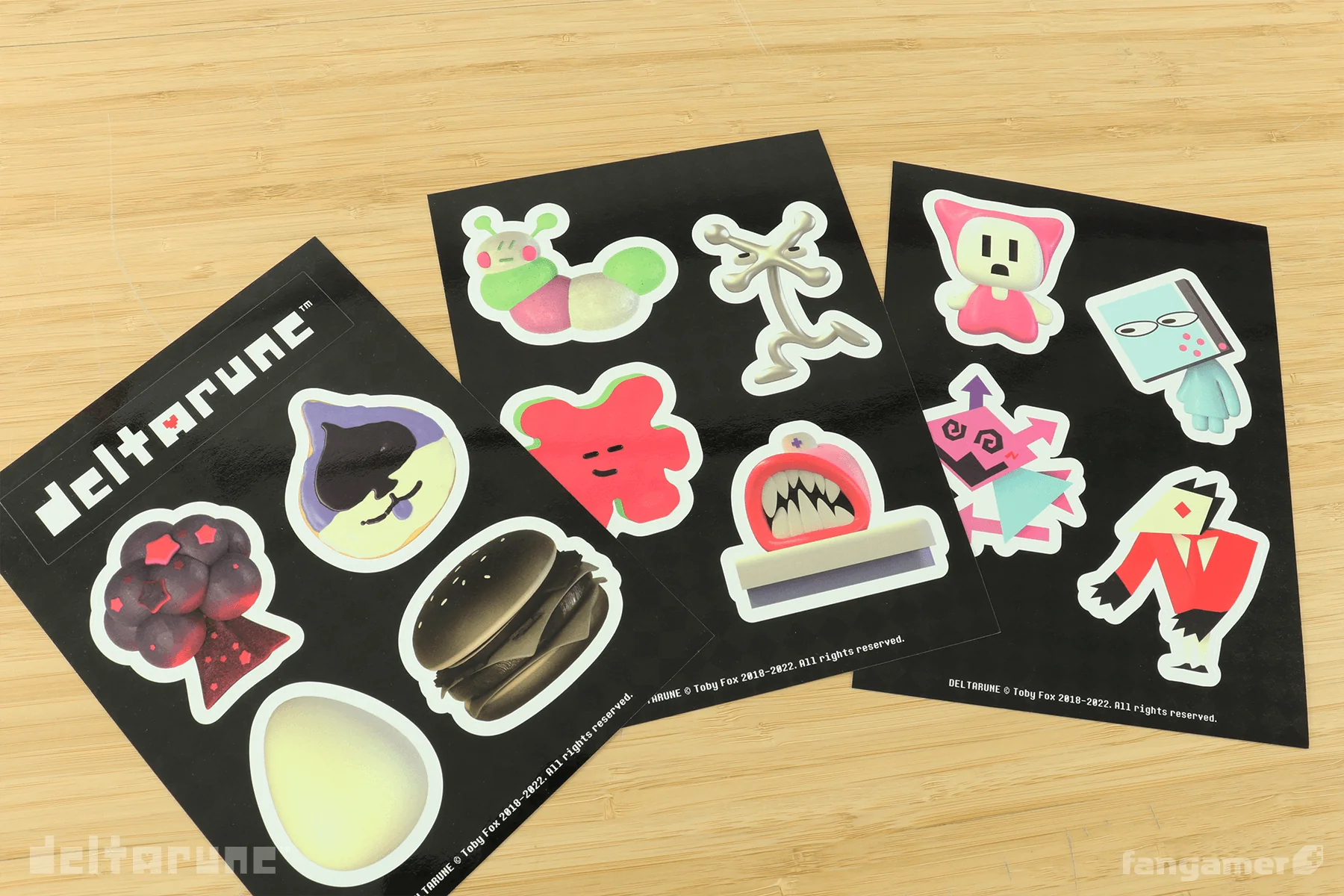 DELTARUNE NPC Sticker Sheet - Image 7