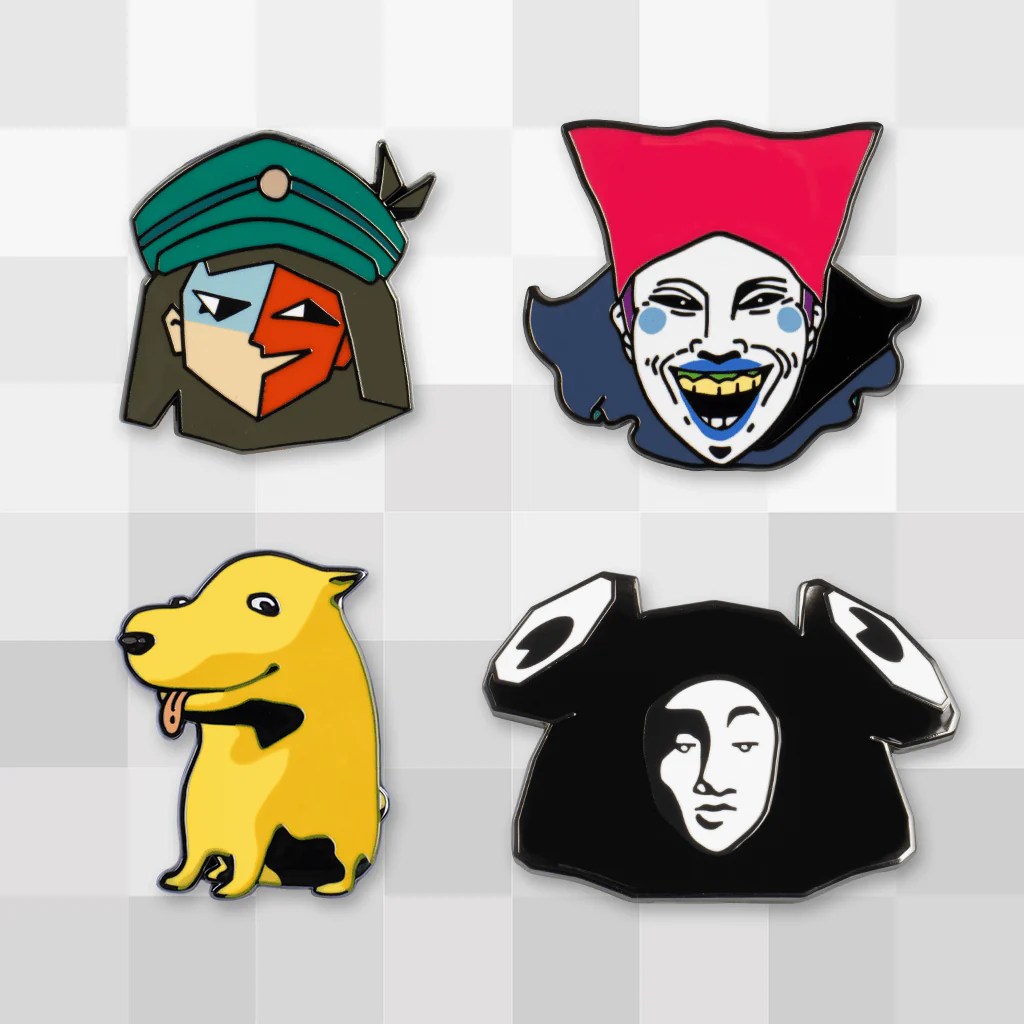 ENA Character Pin Set