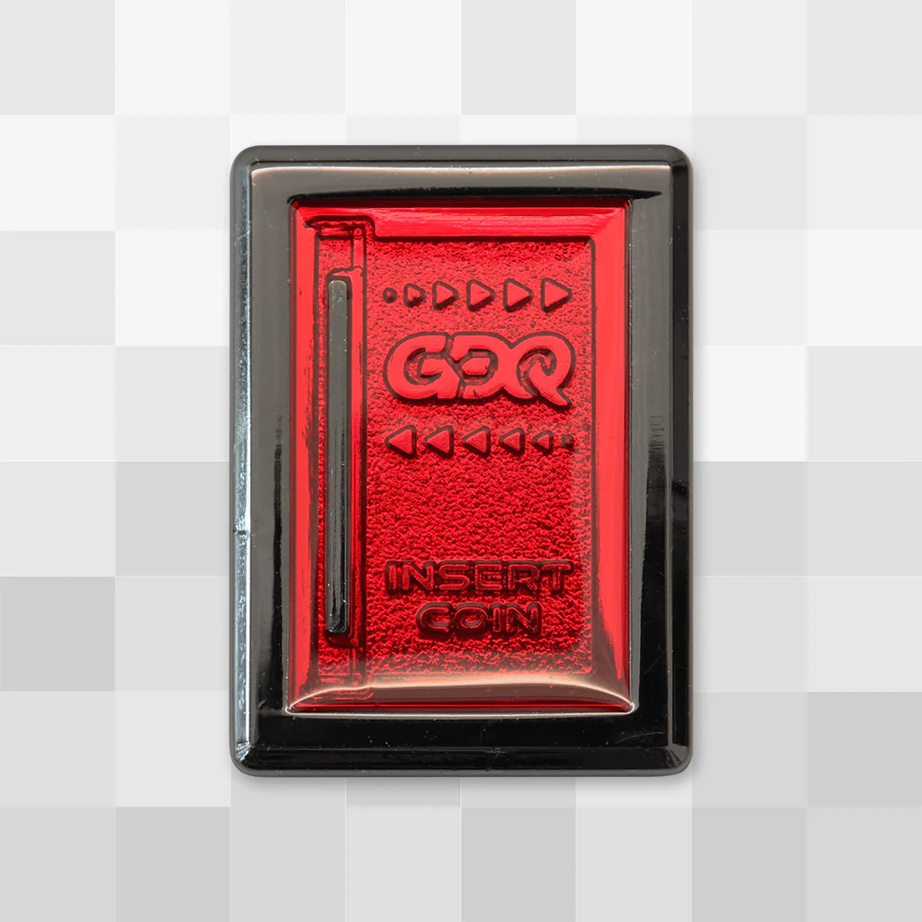 GDQ Arcade Coin Slot Pin