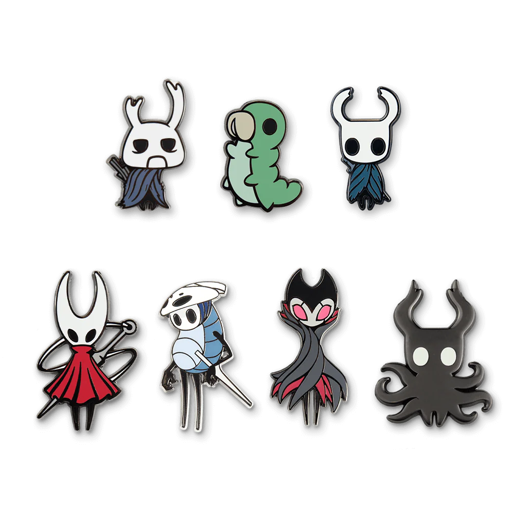 Hollow Knight Enamel Pin Combo - Image 2