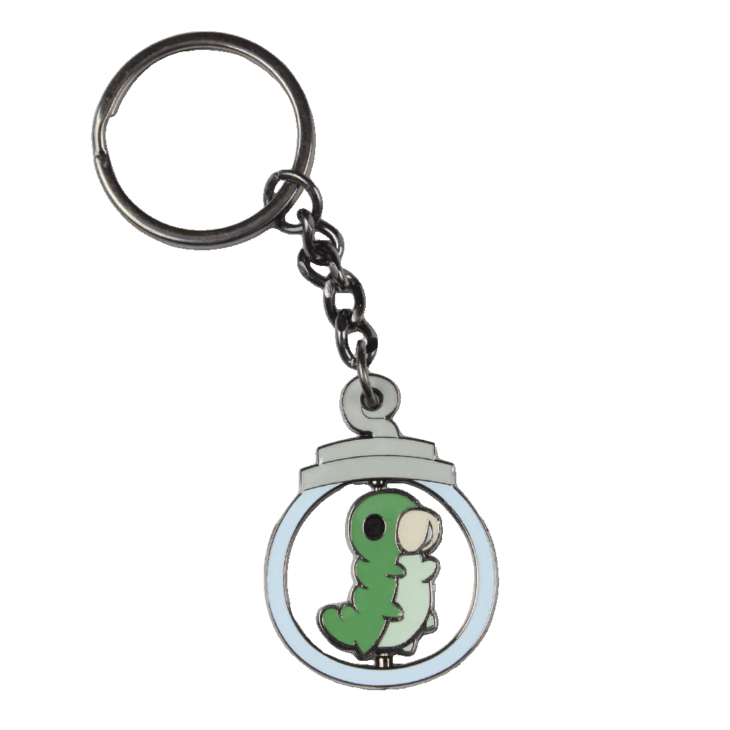 Grub in a Jar Spinning Keychain - Image 2