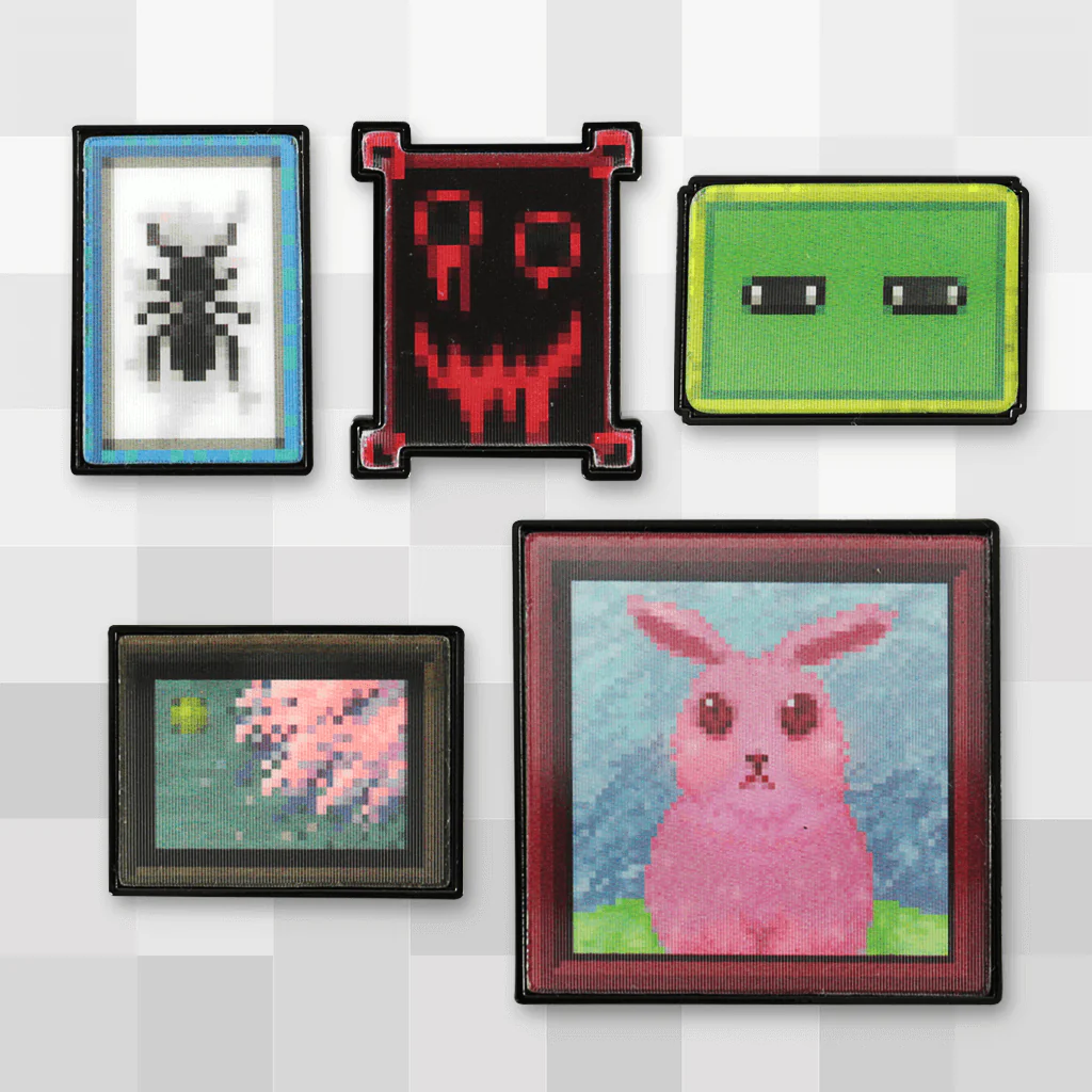 Guertena Artwork Lenticular Pin Set