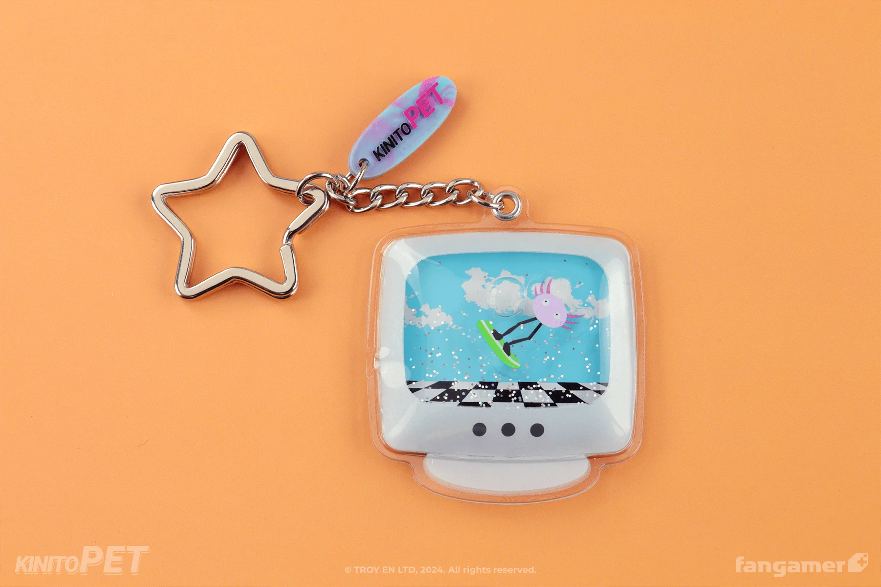 Surfing Kinito Keychain - Image 5