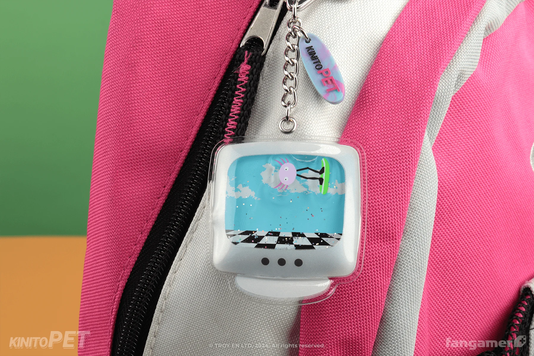 Surfing Kinito Keychain - Image 6