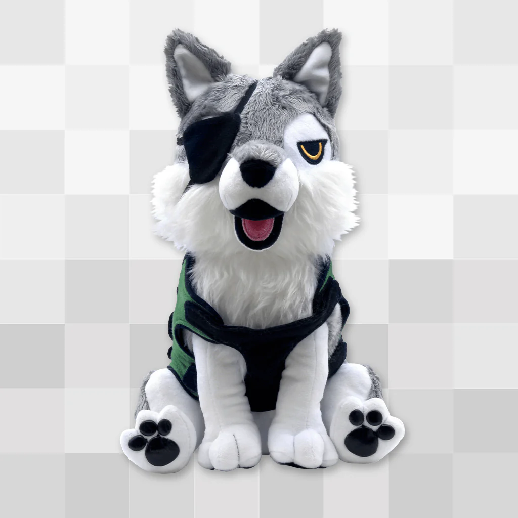 D Dog Plush