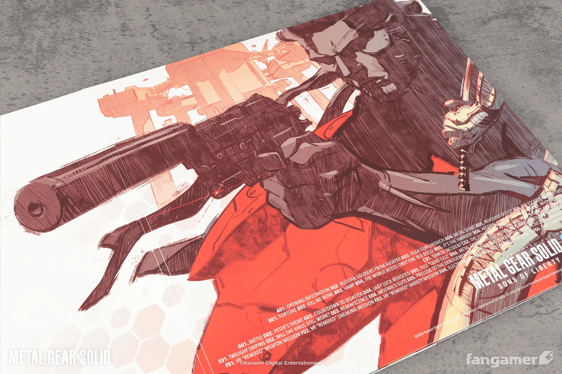 Metal Gear Solid 2: Sons of Liberty - Original Video Game Soundtrack 3XLP - Image 10