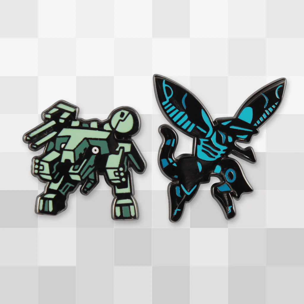 REX & RAY Pin Set