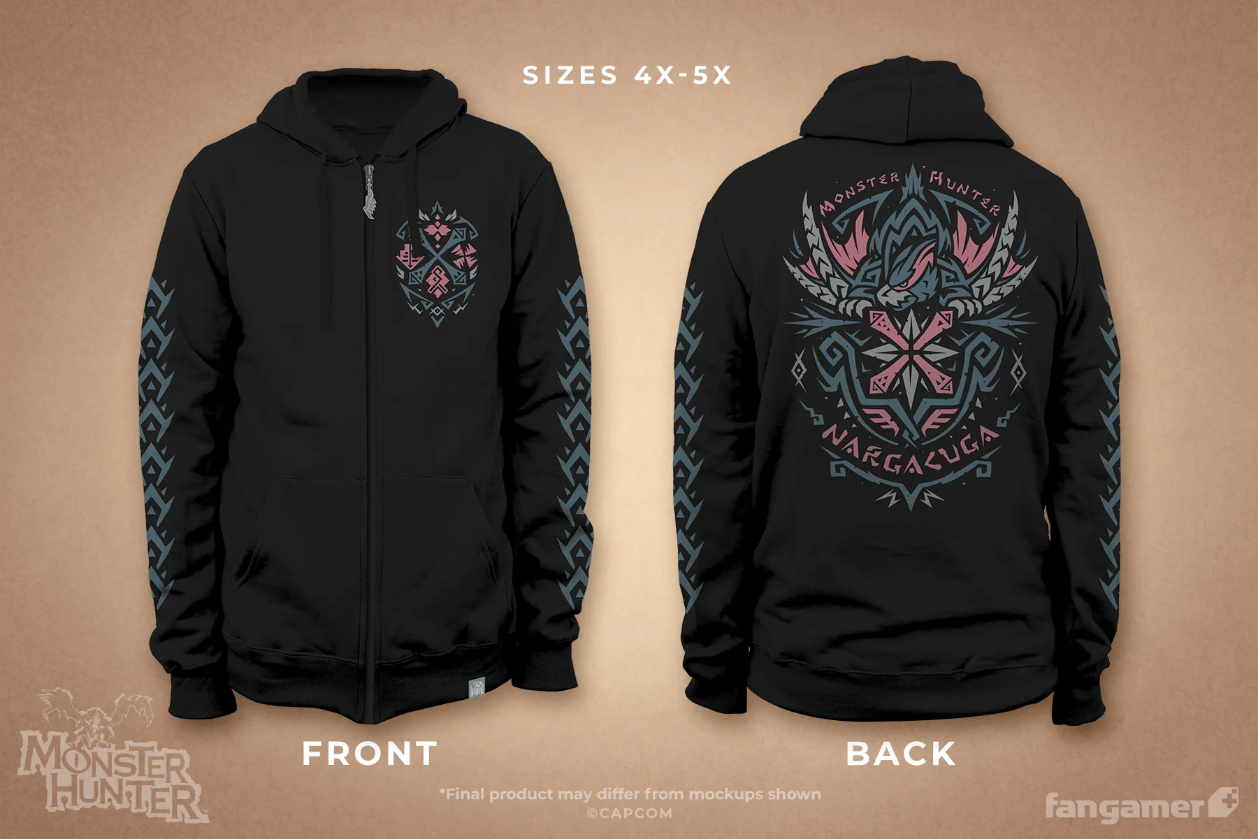 Nargacuga Hunter Hoodie - Image 4
