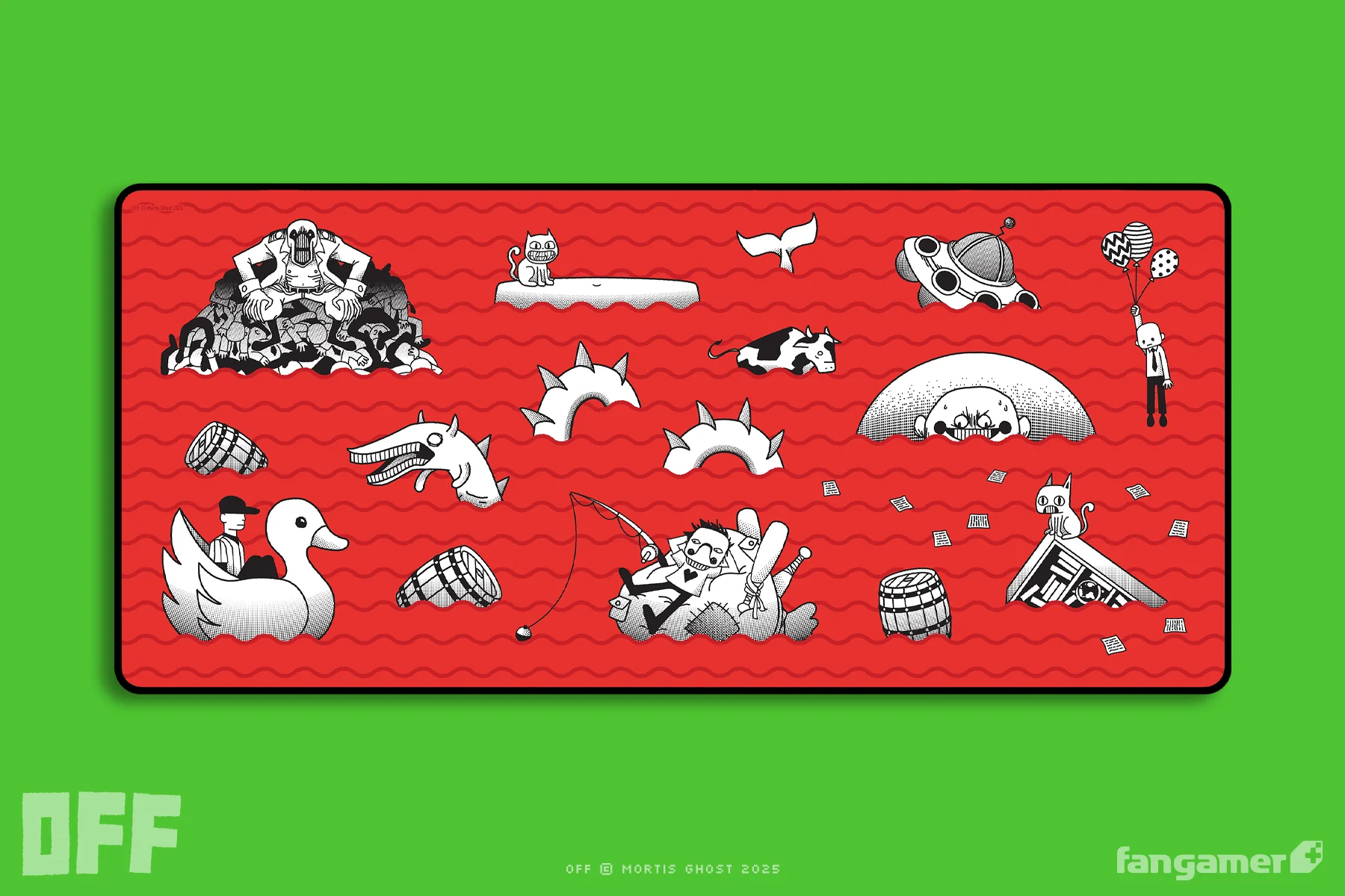 Meat Fountain Desk Mat - Image 3