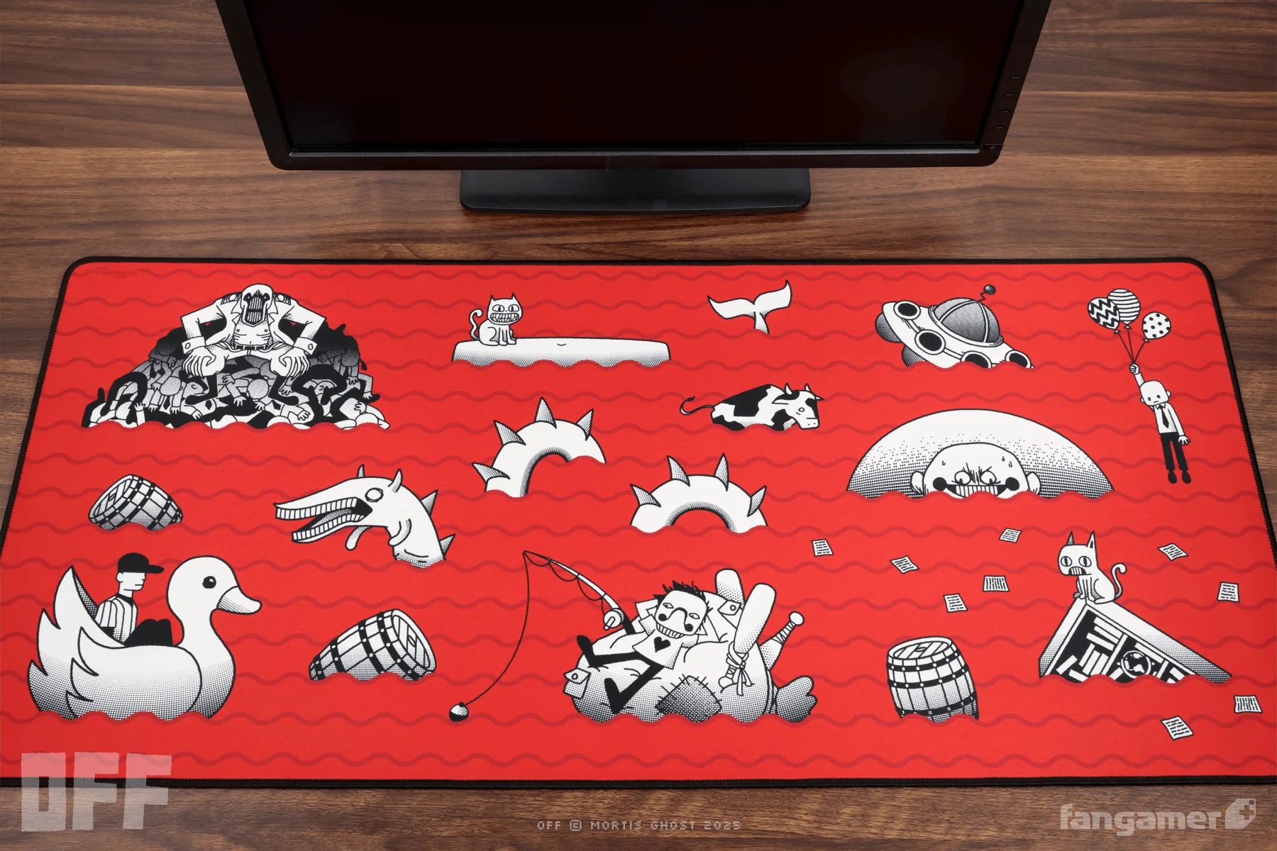 Meat Fountain Desk Mat - Image 5