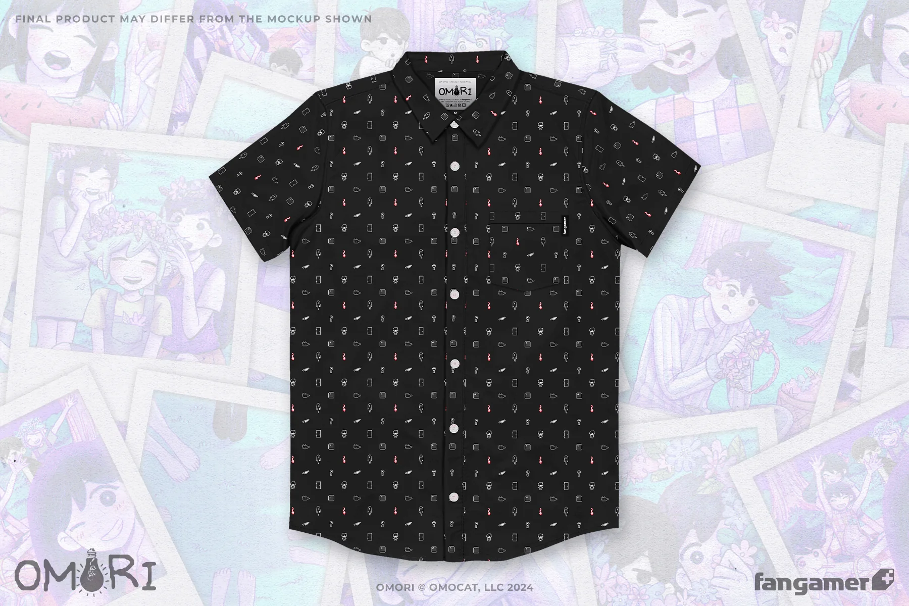 BLACK SPACE Button Up Shirt - Image 3