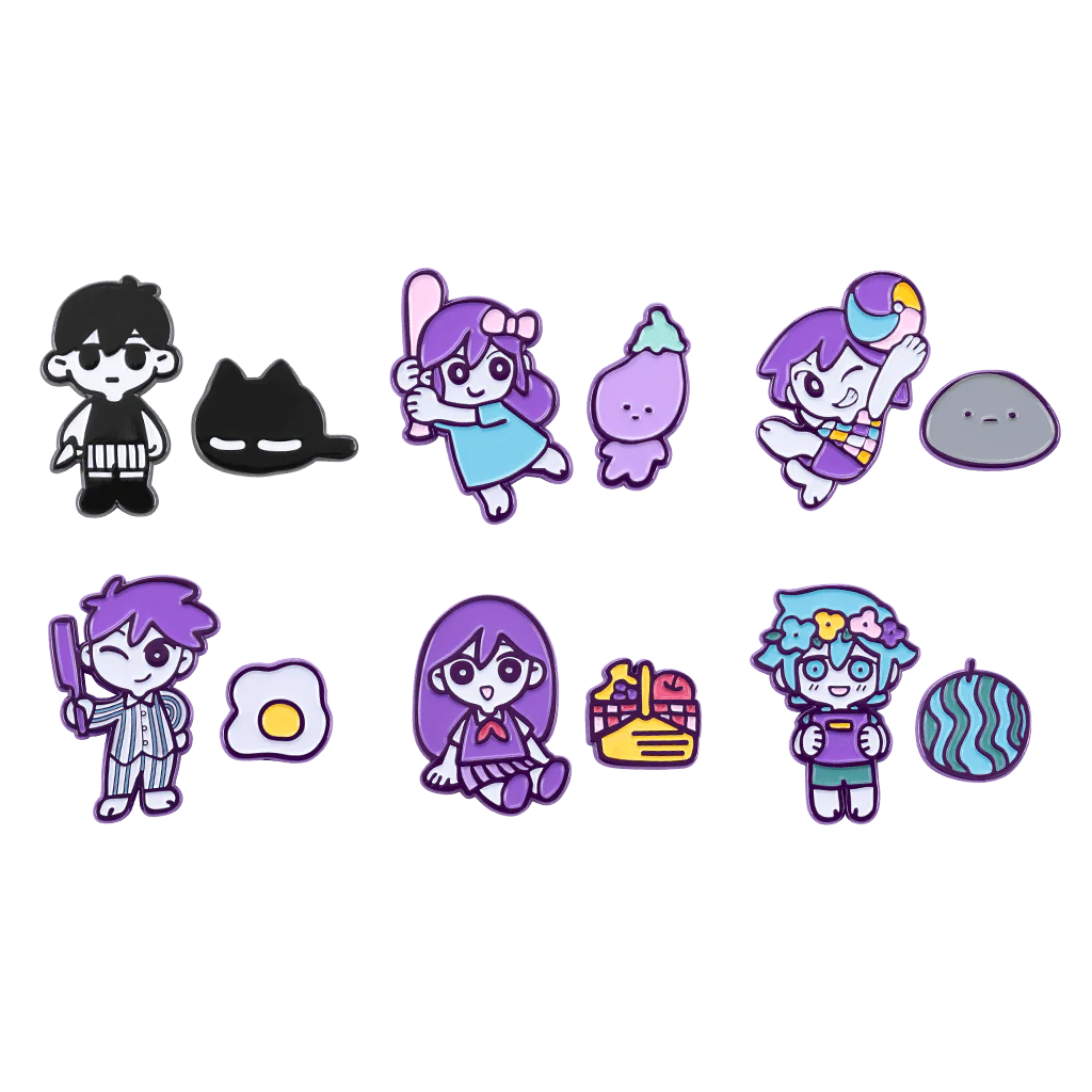 OMORI Character Pin Sets - Image 2