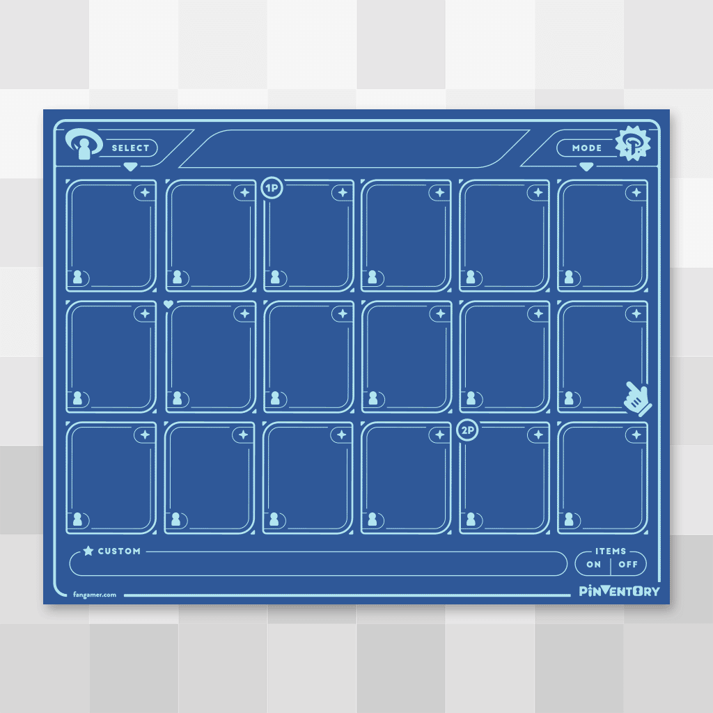 Character Select Pinboard