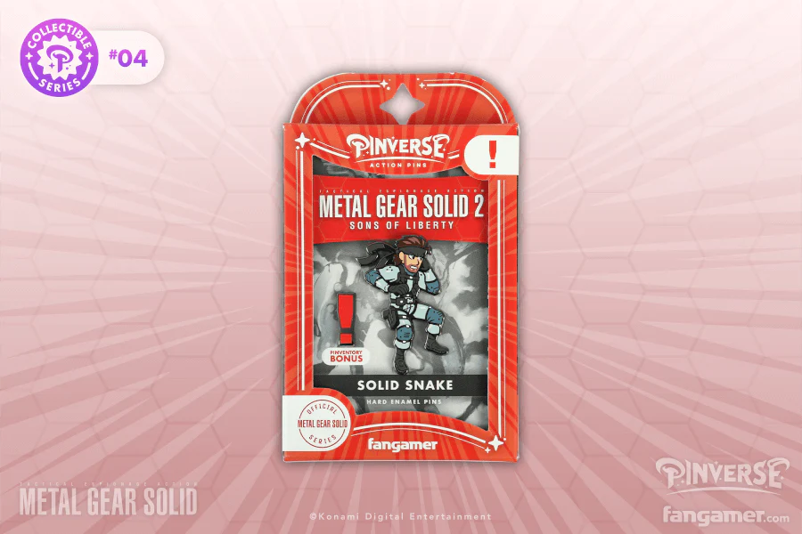 PINVERSE - Solid Snake Pin Pack - Image 4