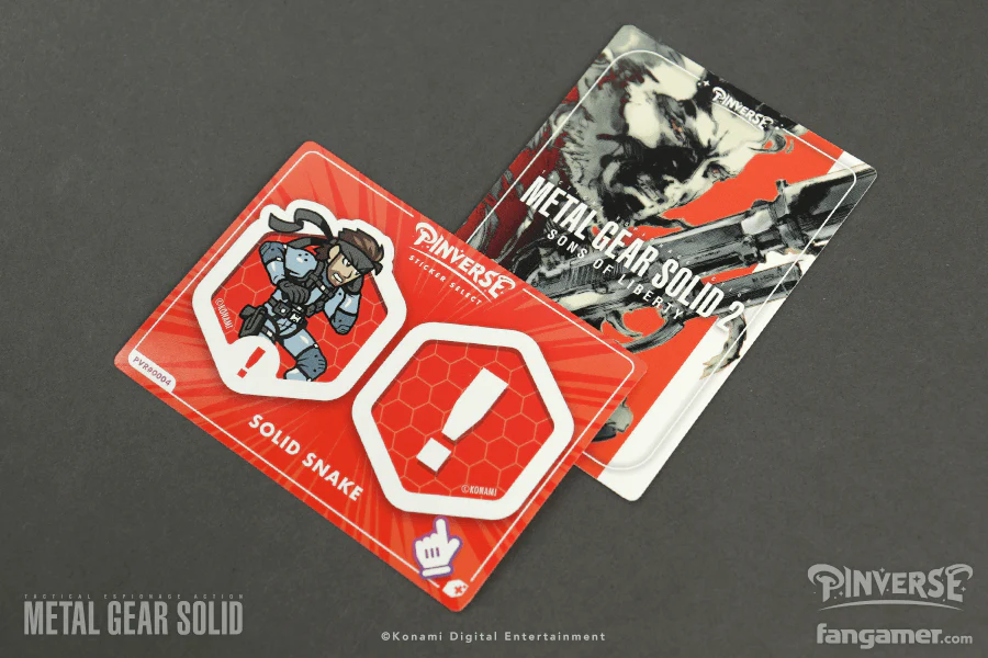 PINVERSE - Solid Snake Pin Pack - Image 6