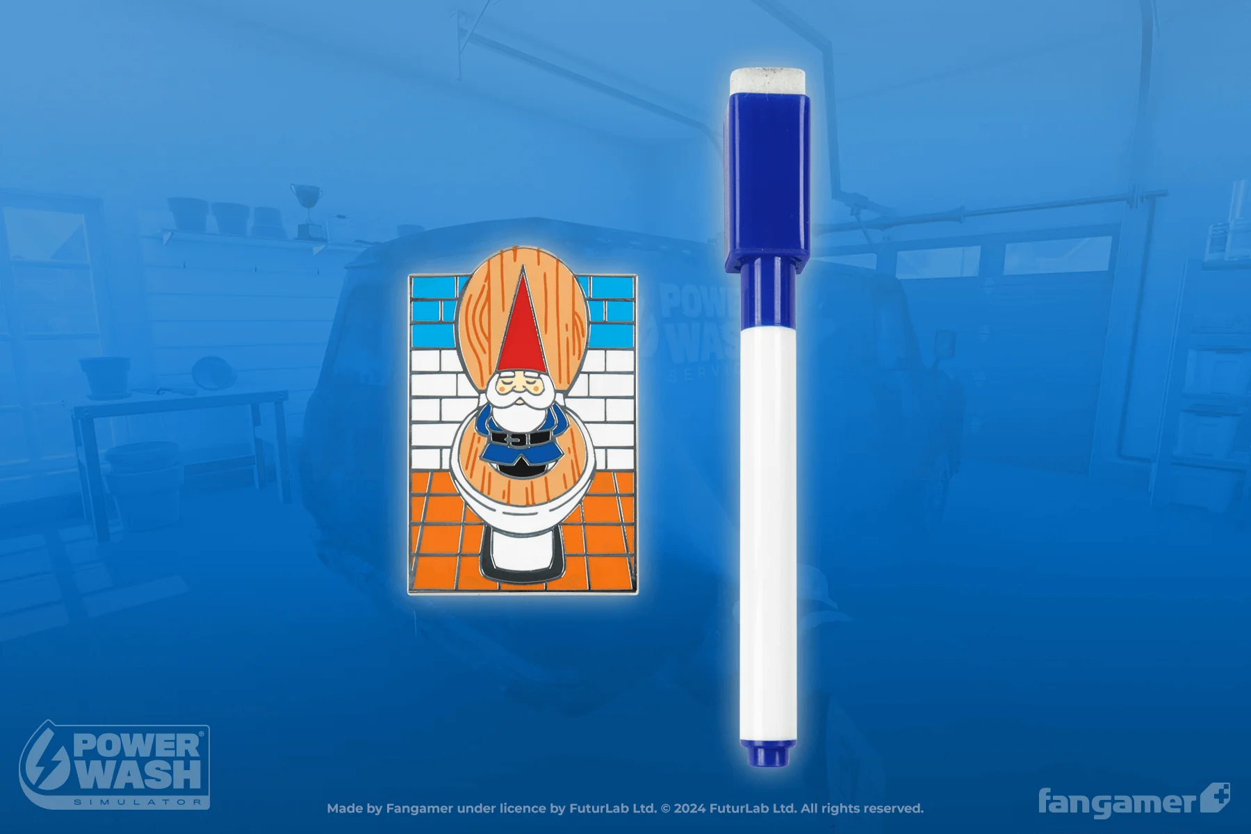 Washroom Whiteboard Pin - Image 3