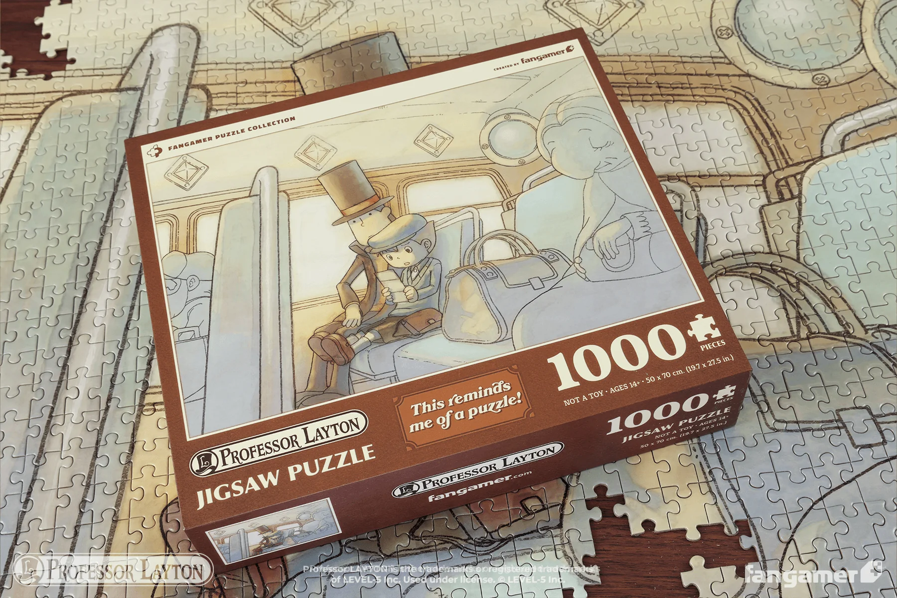 Professor Layton Jigsaw Puzzle - Image 6