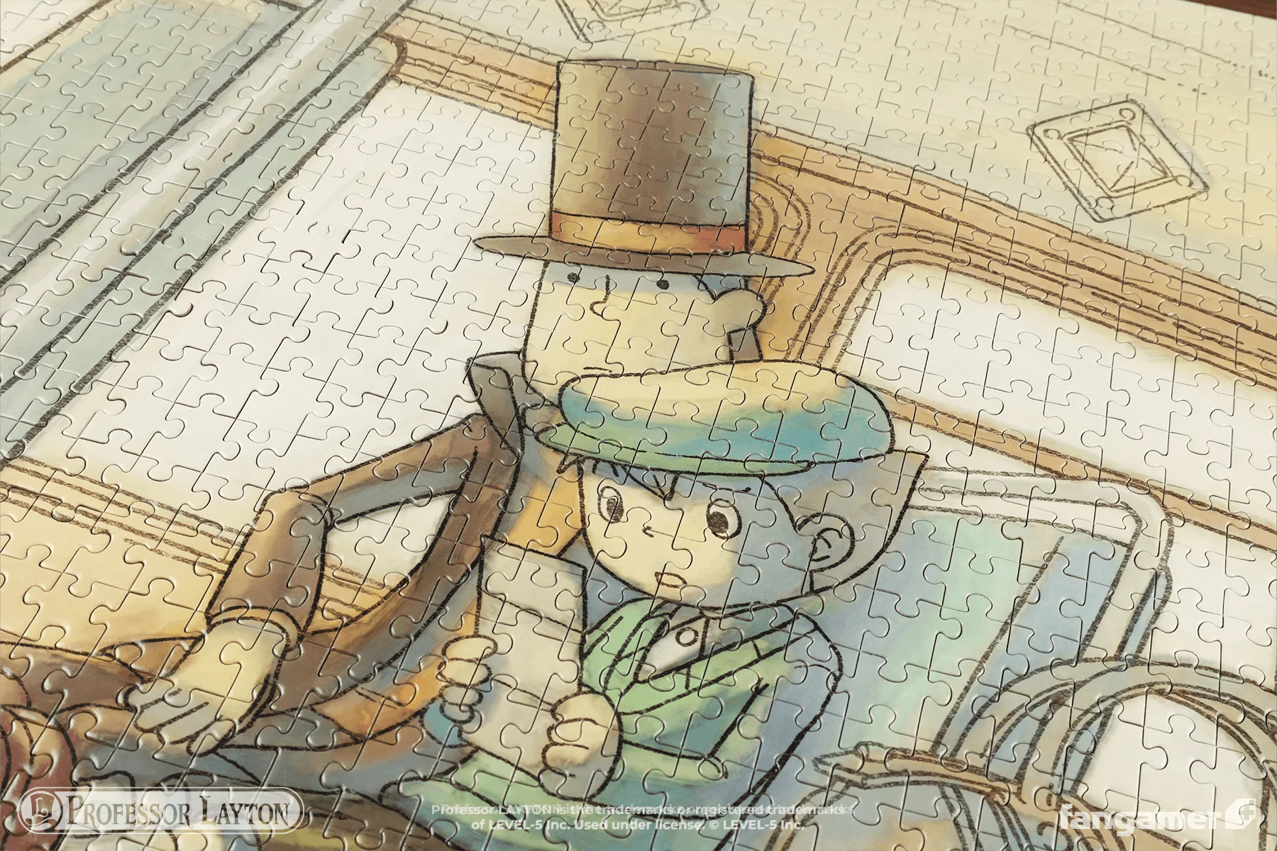 Professor Layton Jigsaw Puzzle - Image 7