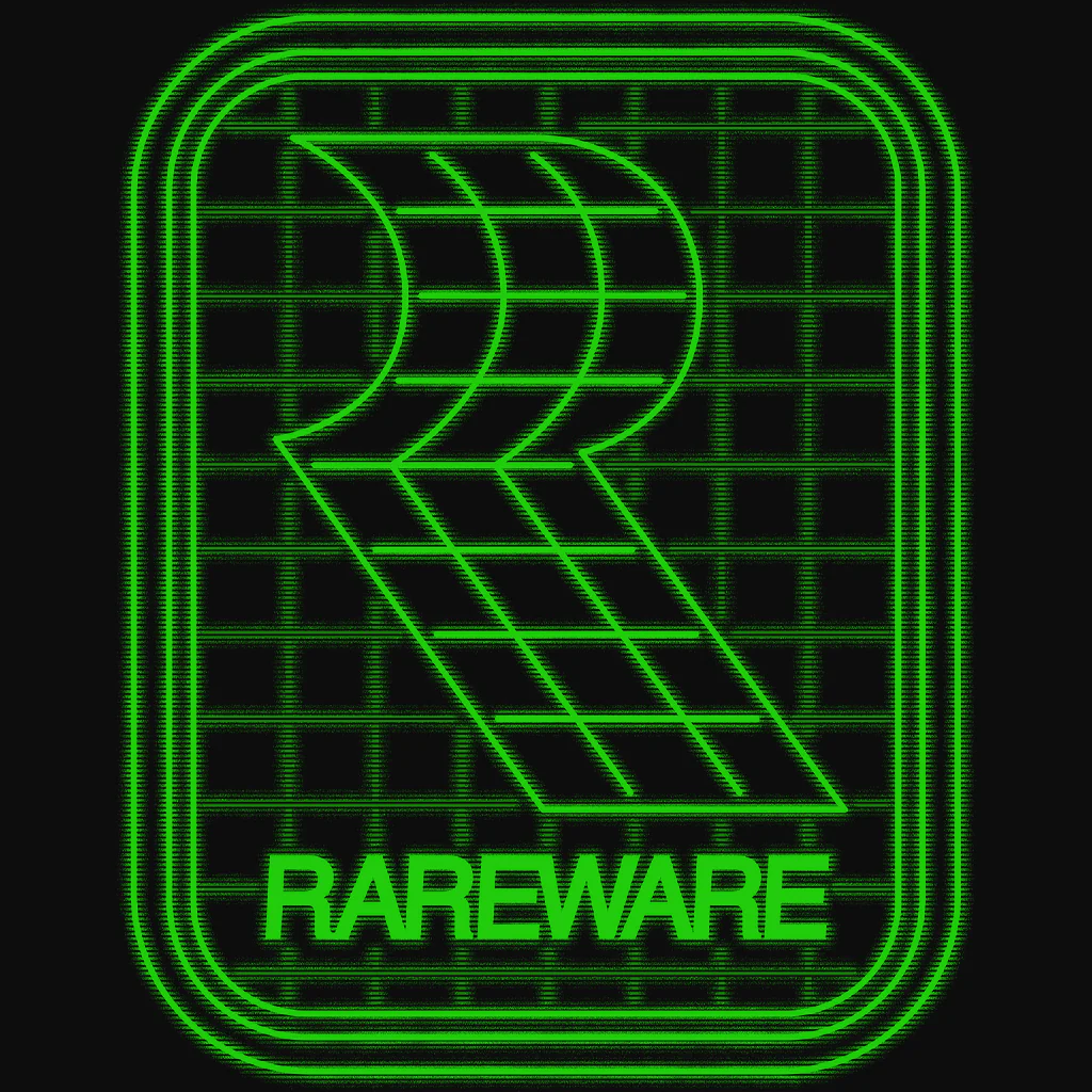Wireframe Retro Logo