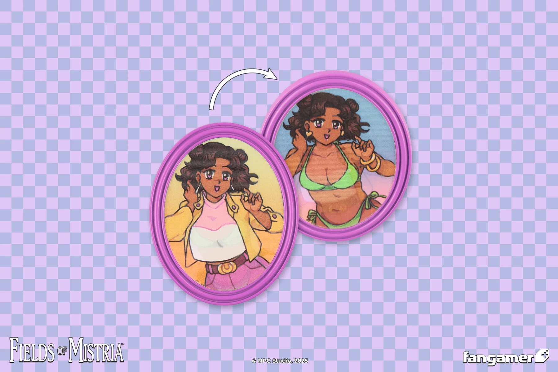 Reina Lenticular Pin - Image 4