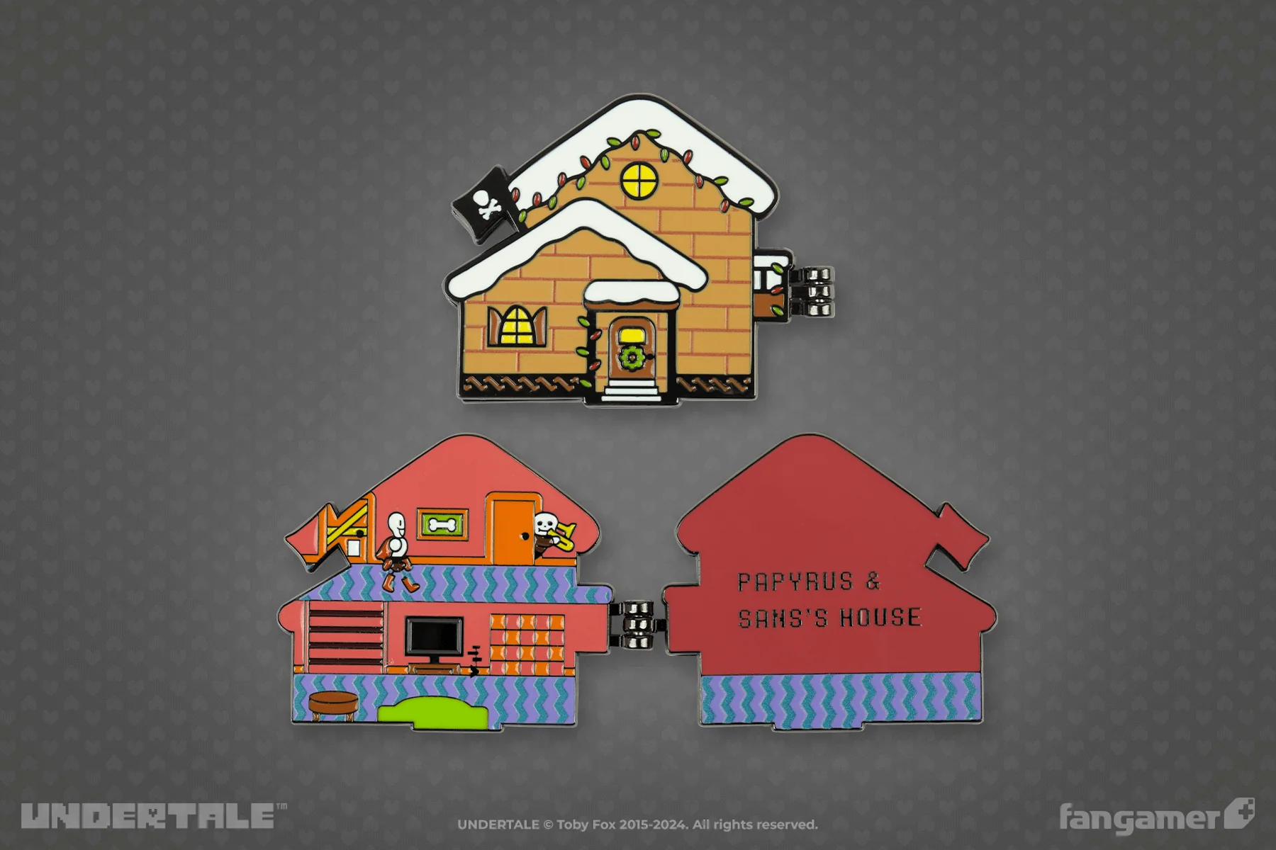 Papyrus & Sans's House Hinged Pin - Image 4