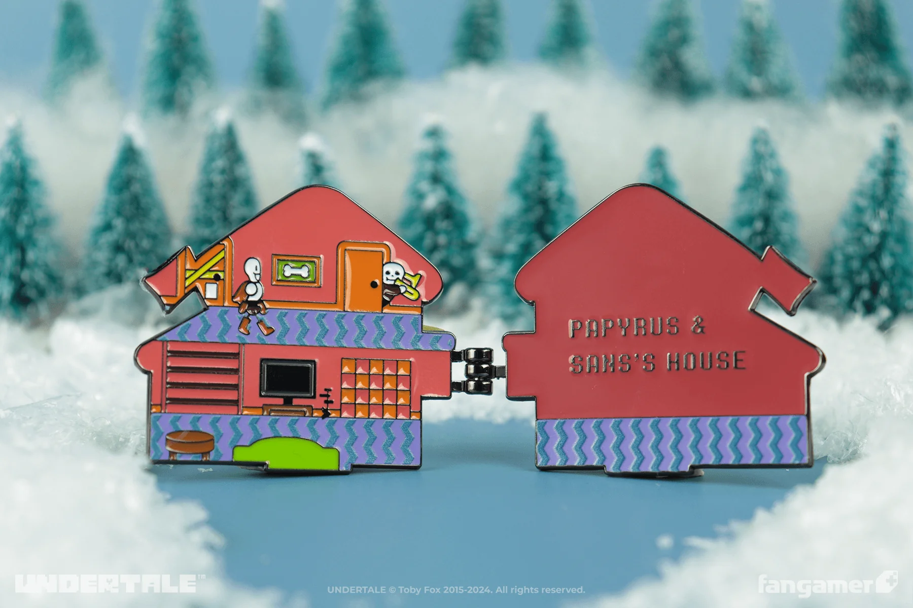Papyrus & Sans's House Hinged Pin - Image 7