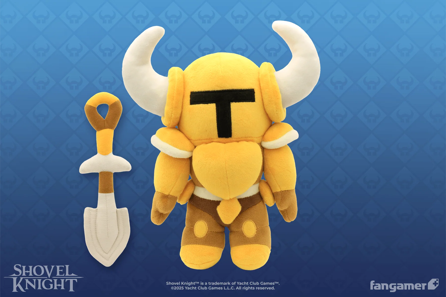 Gold Shovel Knight Plush - Image 3