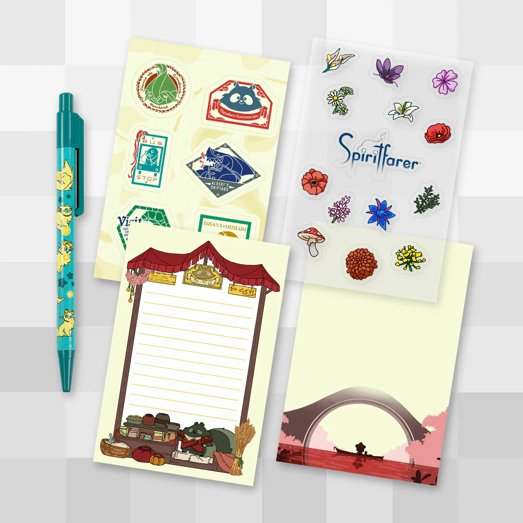 Spiritfarer Stationery Set