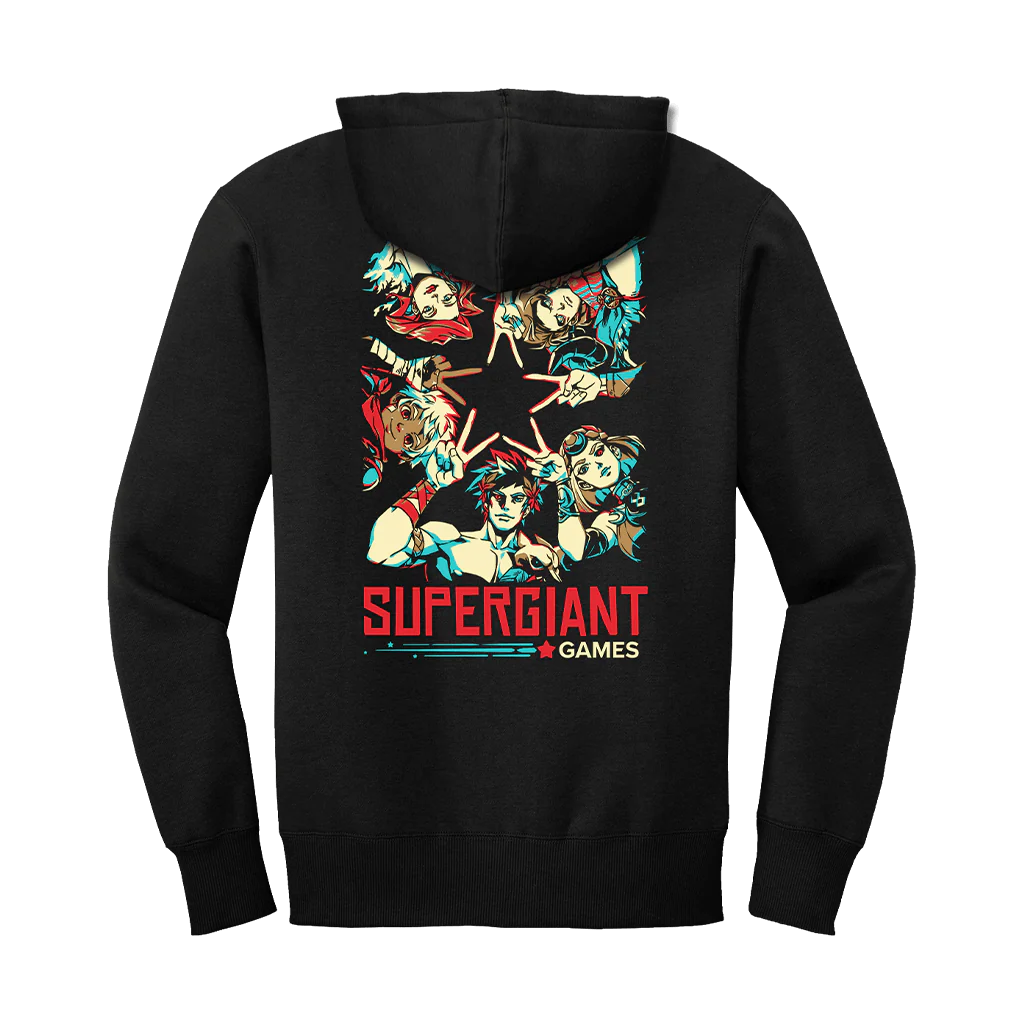 Supergiant Games 15th Anniversary Zip-Up Hoodie - Image 2