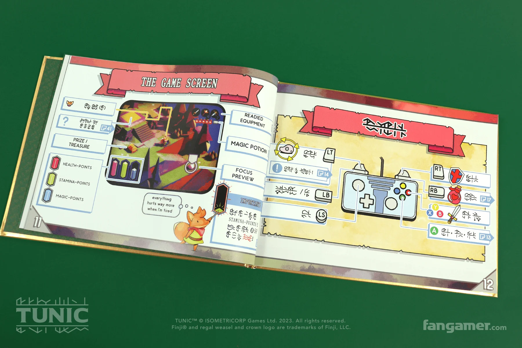 TUNIC Hardcover Instruction Book - Image 14