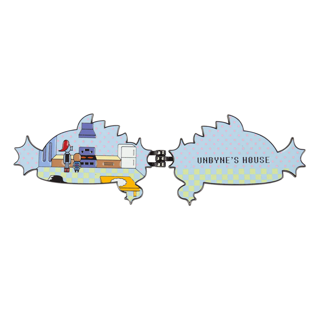 Undyne's House Hinged Pin - Image 3