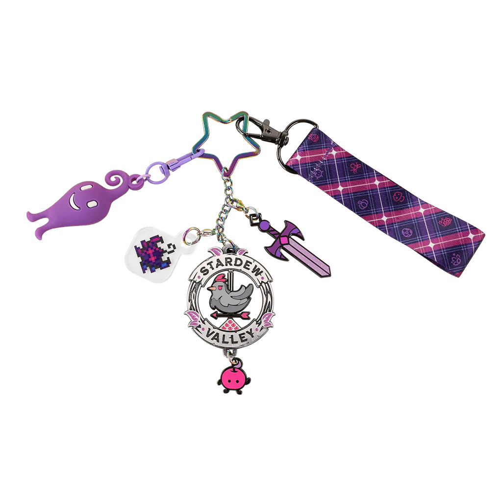 Void Farmer Spinning Charm Keychain - Image 2