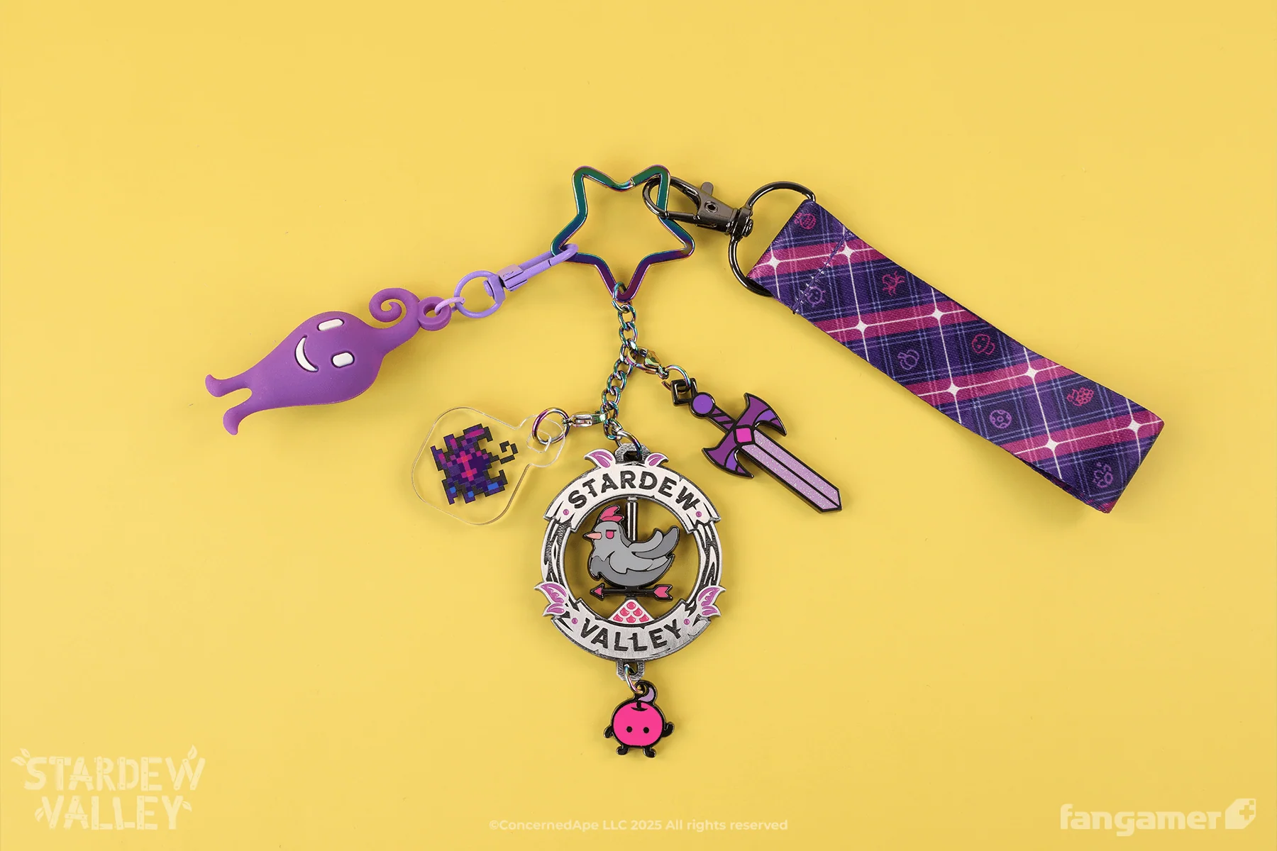 Void Farmer Spinning Charm Keychain - Image 6